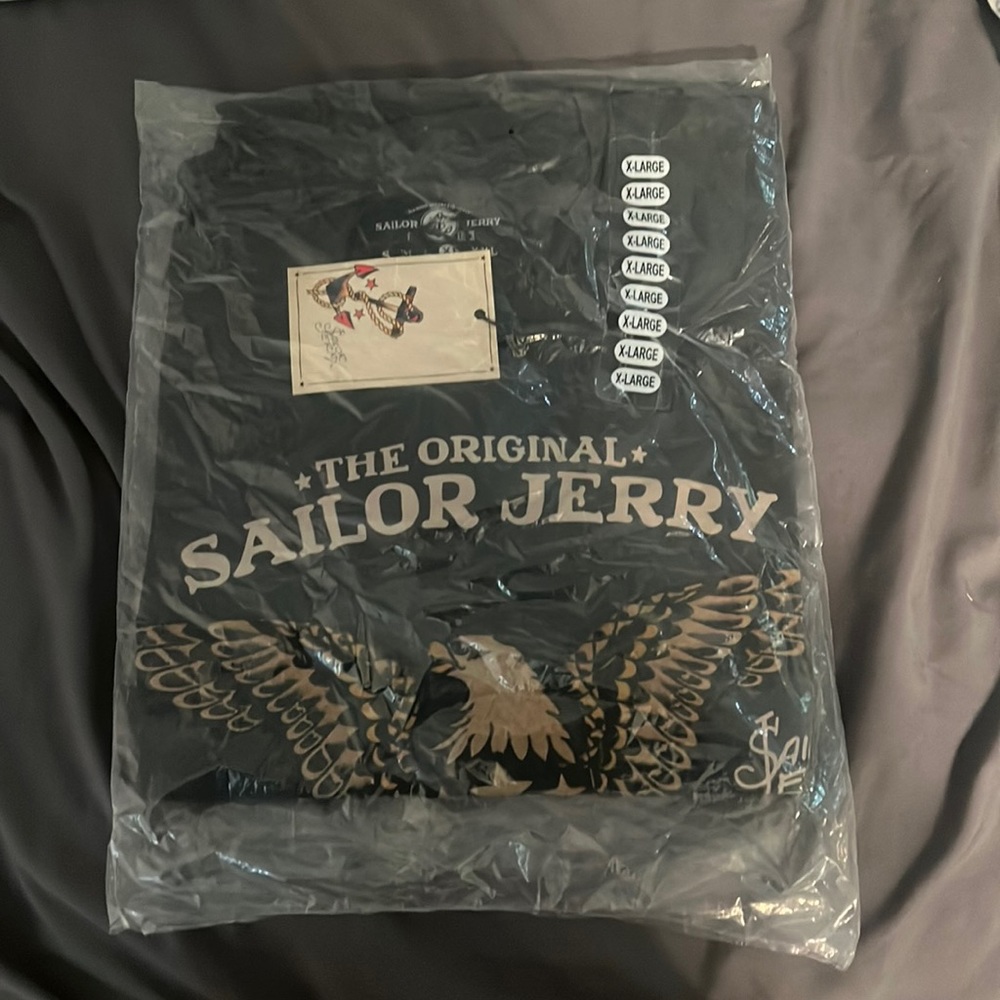 New Sailor Jerry Shirt XL Black